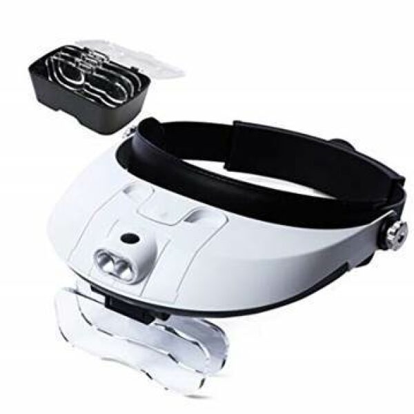 Headband with 5 lenses