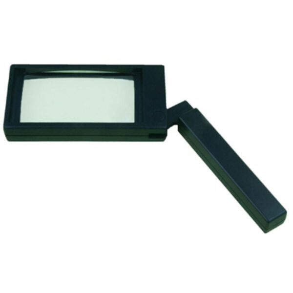 Hand magnifier: folding handle 2.5x